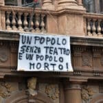 protesta dei teatri siciliani