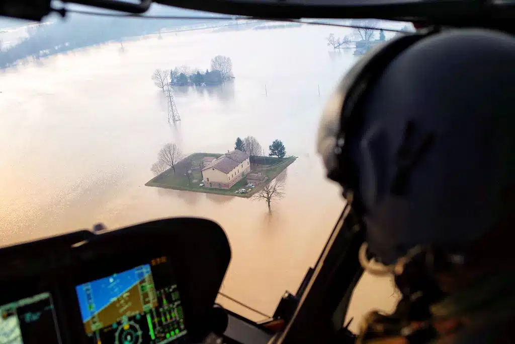 Le Forze armate per l'emergenza maltempo