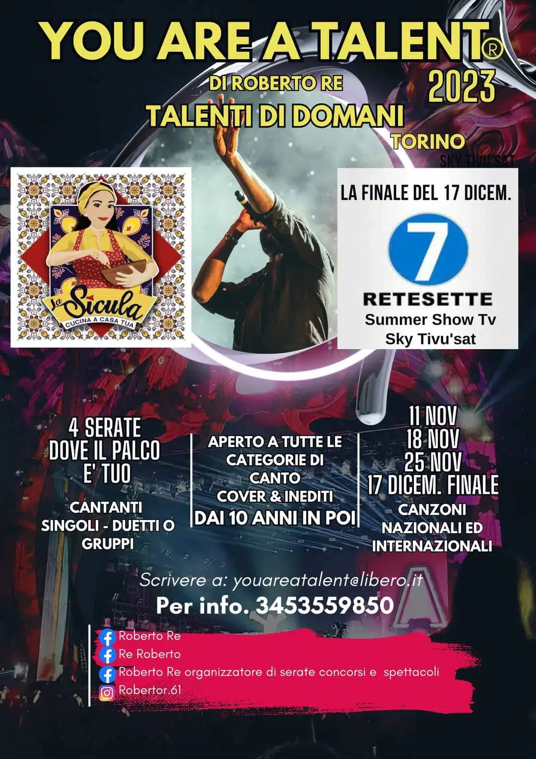 YOU ARE A TALENT DUE