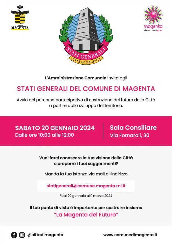 Locandina Stati Generali 20 gennaio 2024