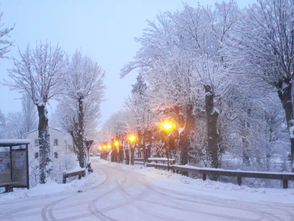 Carovilli con neve
