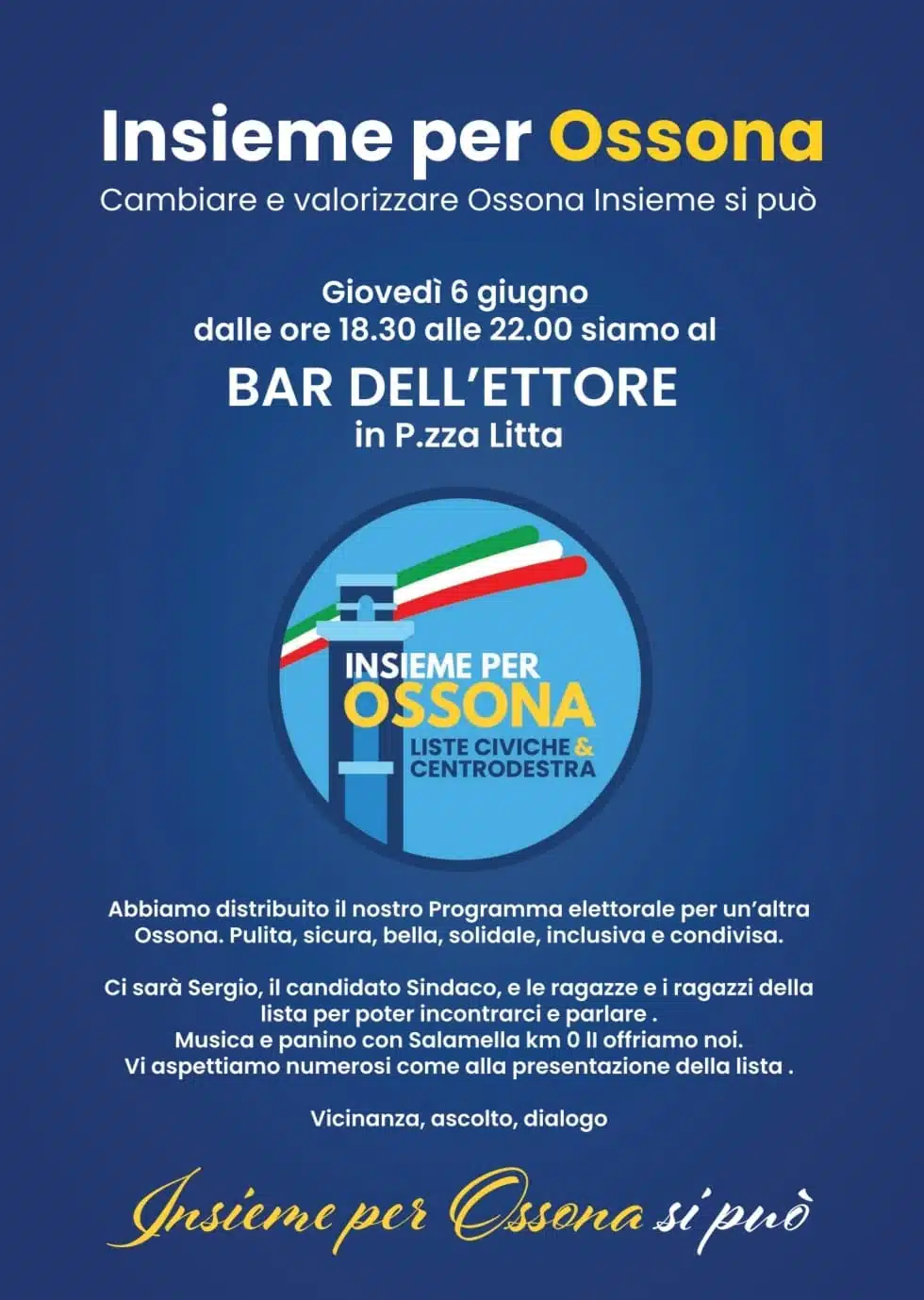 INSIEME PER OSSONA SI PUO'