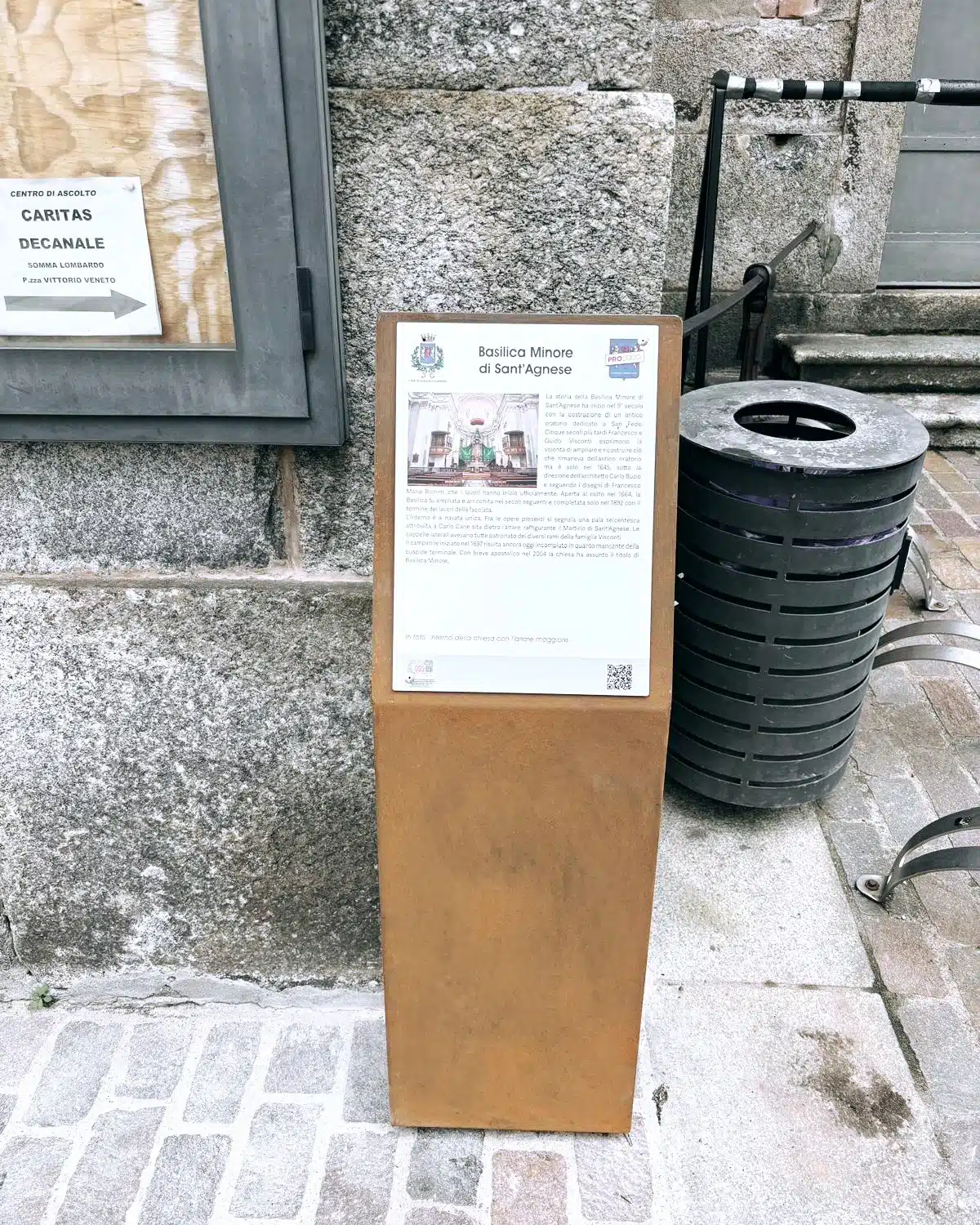 Targa Pro Loco Sant'Agnese