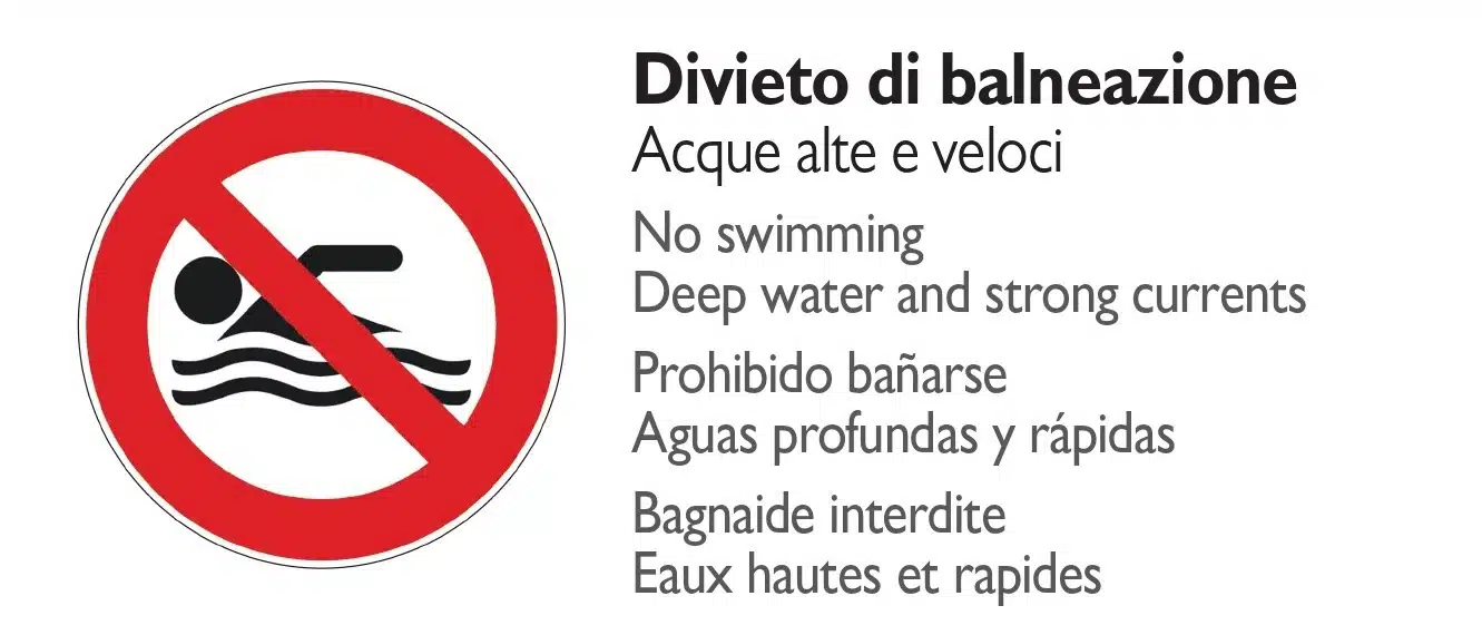 DIVIETO BALNEAZIONE