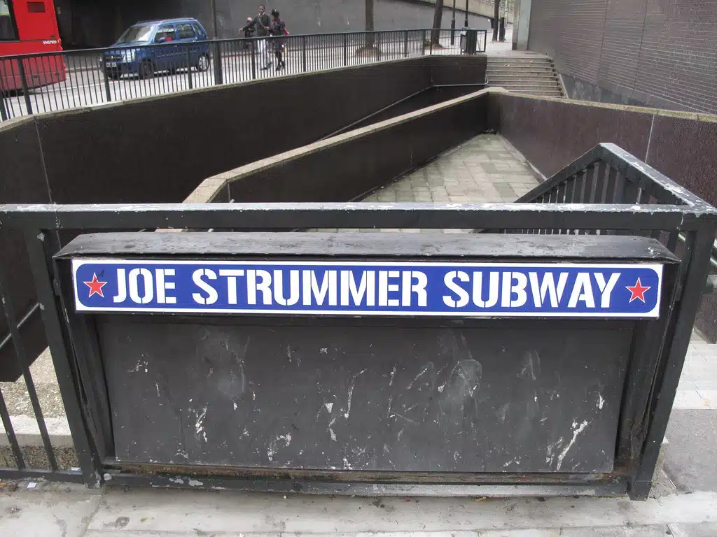 Joe Strummer Subway