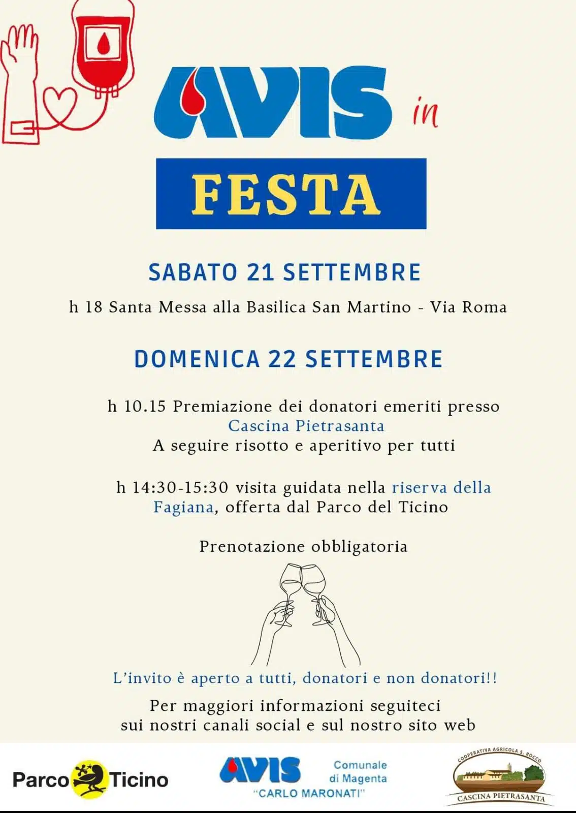 Locandina Festa Avis 2024