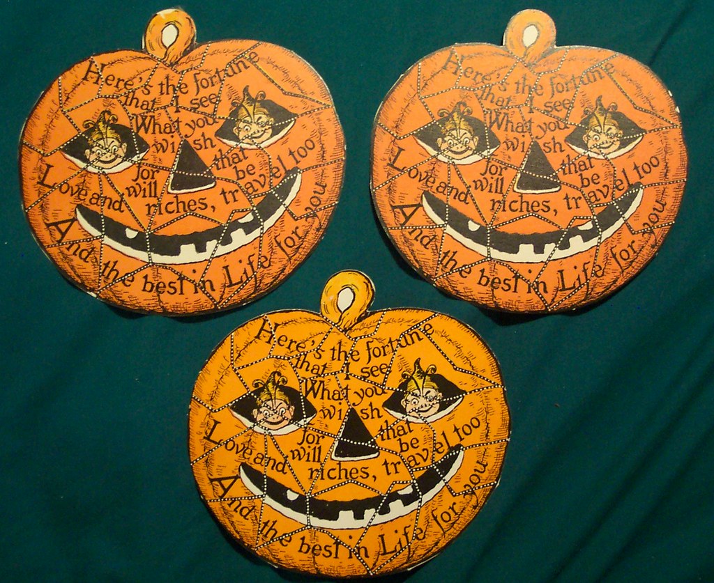 Vintage Beistle Halloween Games