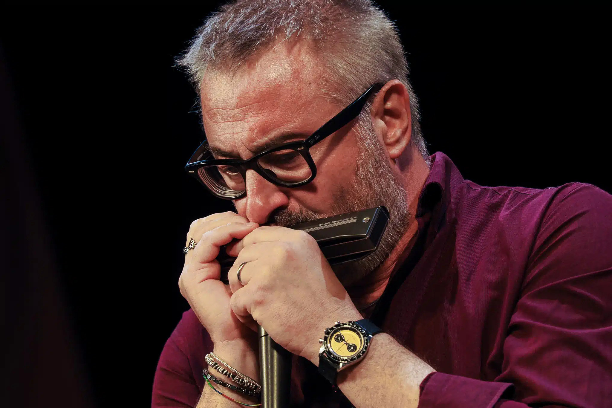 L'armonicista Max De Aloe