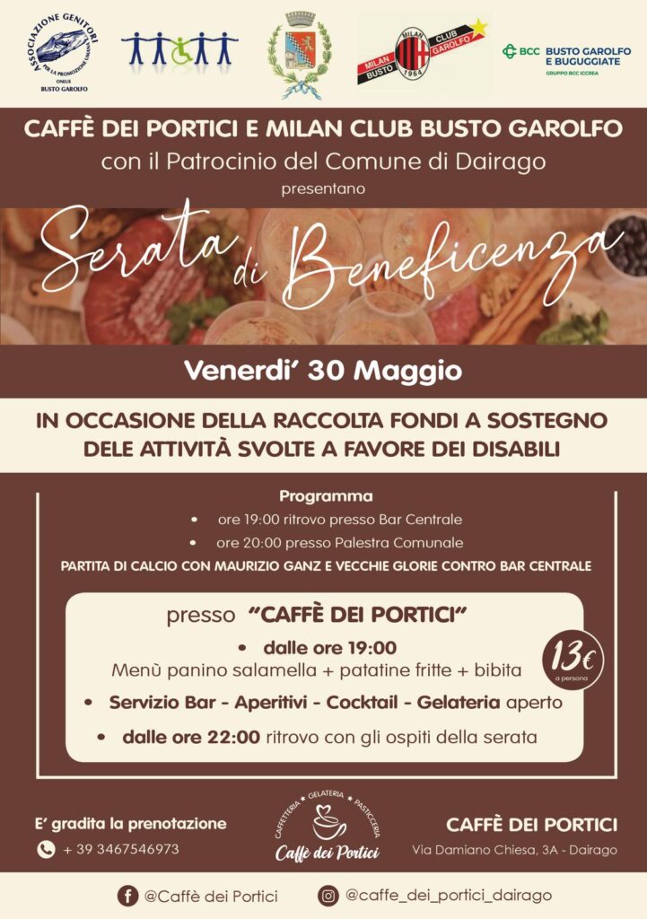 Dairago: Maurizio Ganz e le vecchie glorie in campo per la GPU