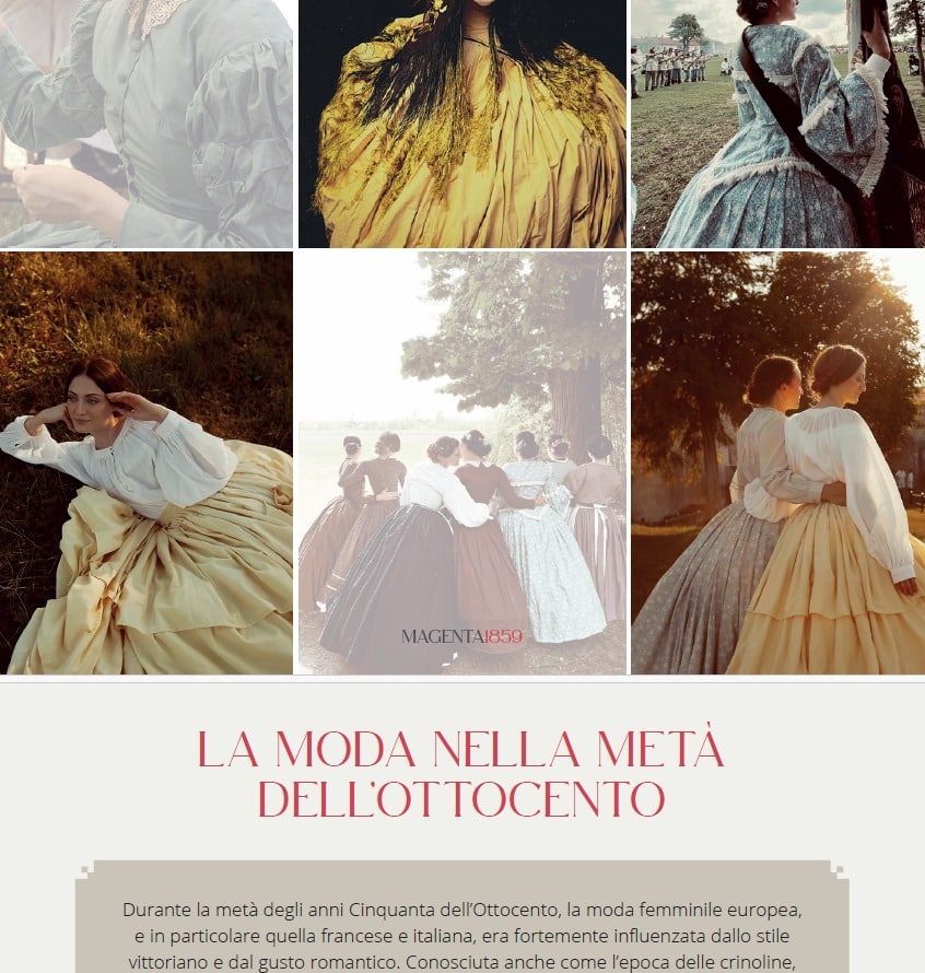 “Magenta 1859 – Dalla Battaglia alla passerella: l’influenza della Storia sulla moda”