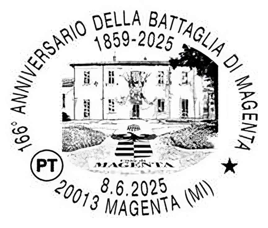 Poste Italiane celebra il 166 esimo anniversario della Battaglia di Magenta con un annullo filatelico dedicato