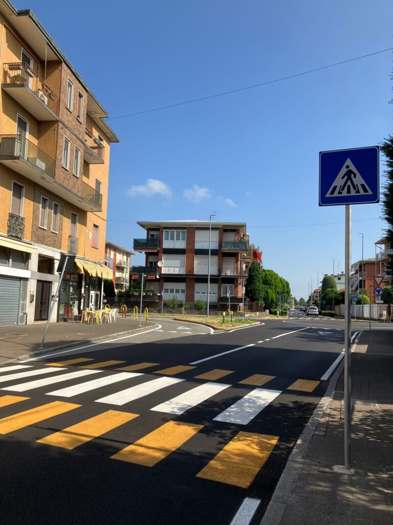 Magenta. Proseguono gli interventi di asfaltatura in città: conclusi i lavori in Via Dante