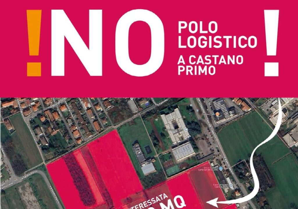 Castano Primo, il Comitato ribadisce: no al polo logistico