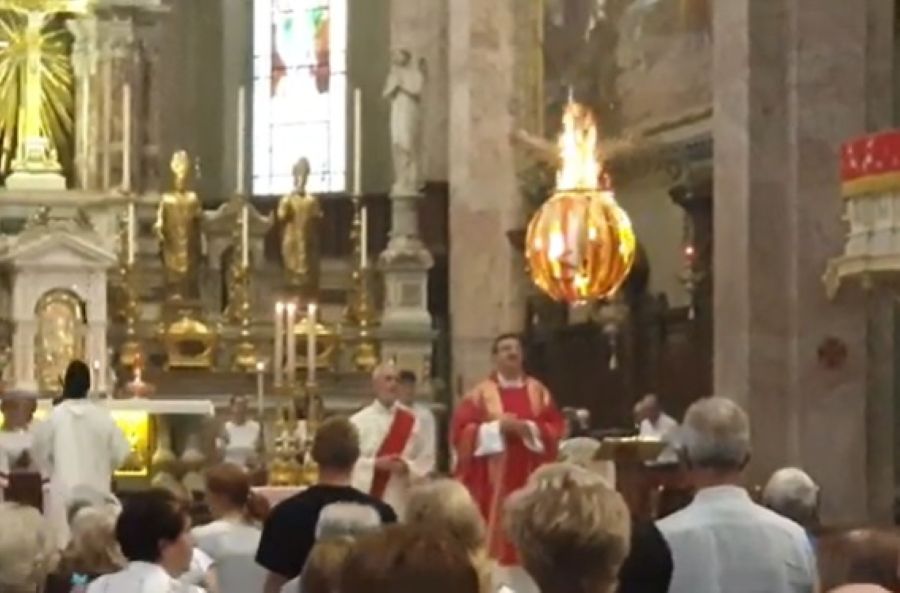 Magenta: celebrata in basilica Crescenzia Martire, la Santa che prese la Croce