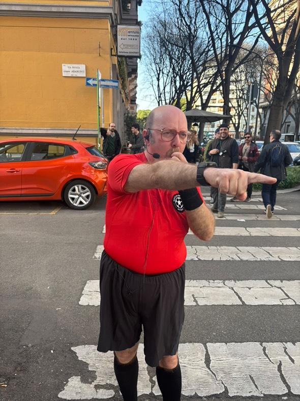 Faccia da messa in onda dopo un anno dalla grande paura