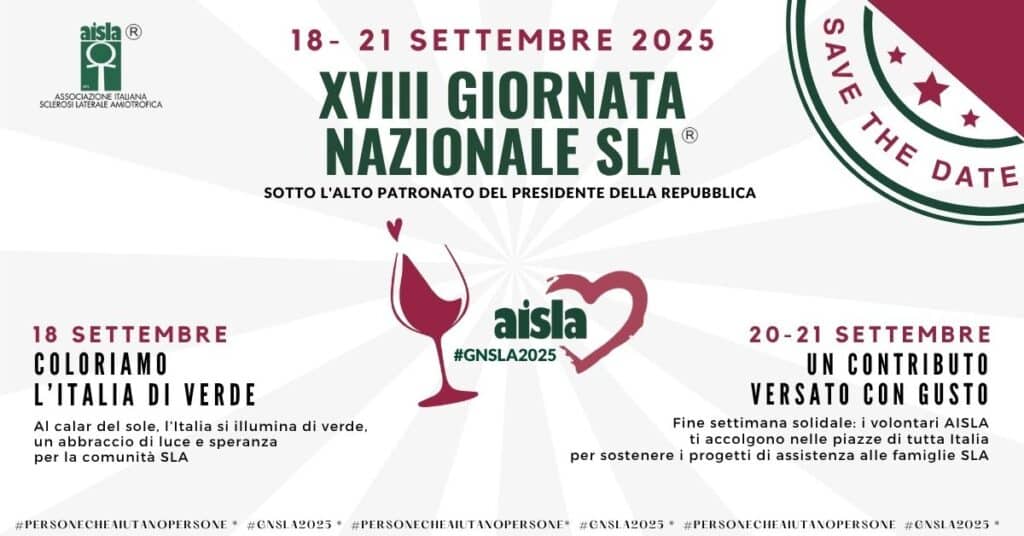 Diamo voce alla Speranza: verso la XVIII esima Giornata Nazionale SLA