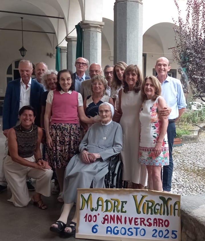 I cent’anni di Madre Virginia Beretta, un secolo di amore per Dio