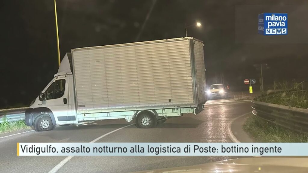 Assalto notturno al centro Poste di Vidigulfo: in azione un commando di 20 persone