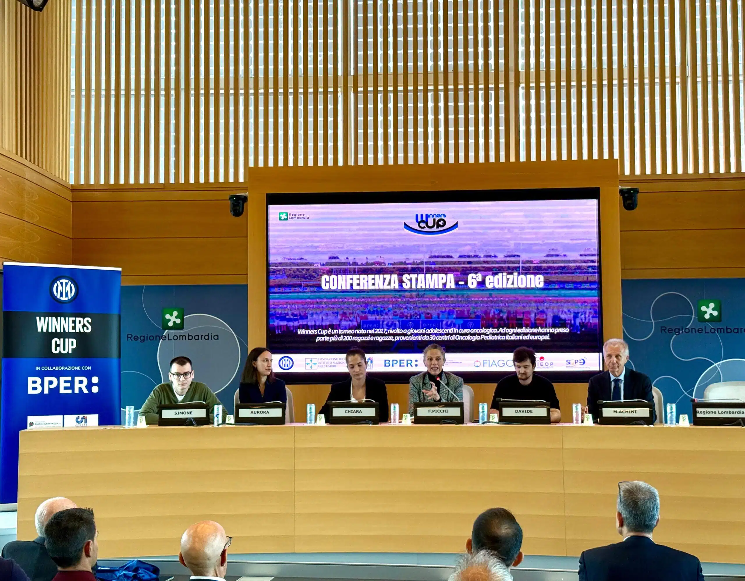 presentazione winners cup