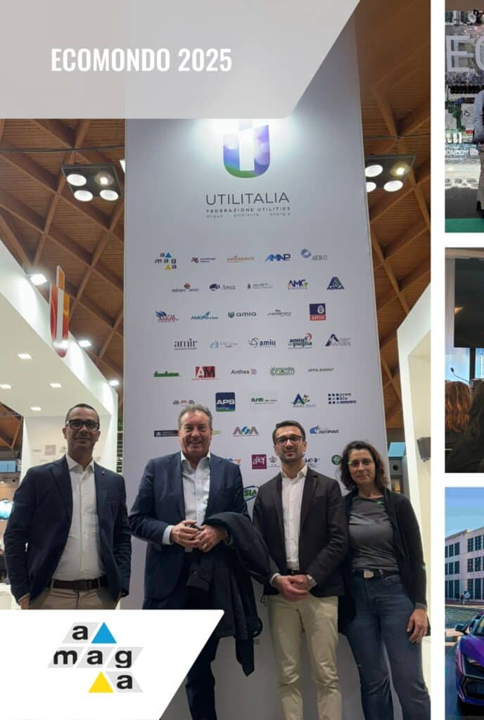 Amaga protagonista a Ecomondo: innovazione e sostenibilità al centro