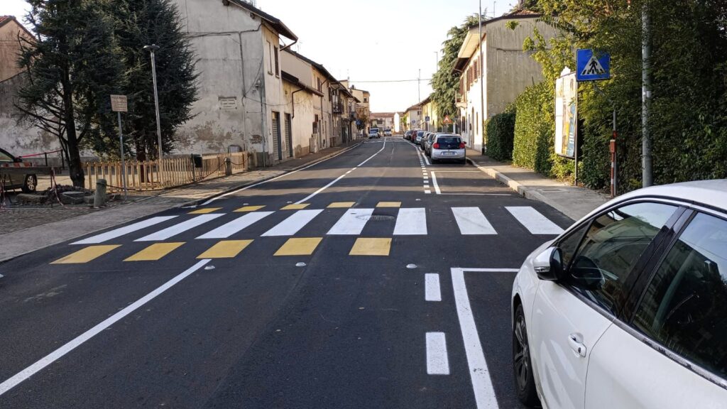 Magenta, concluso il secondo lotto di asfaltature (nelle frazioni)