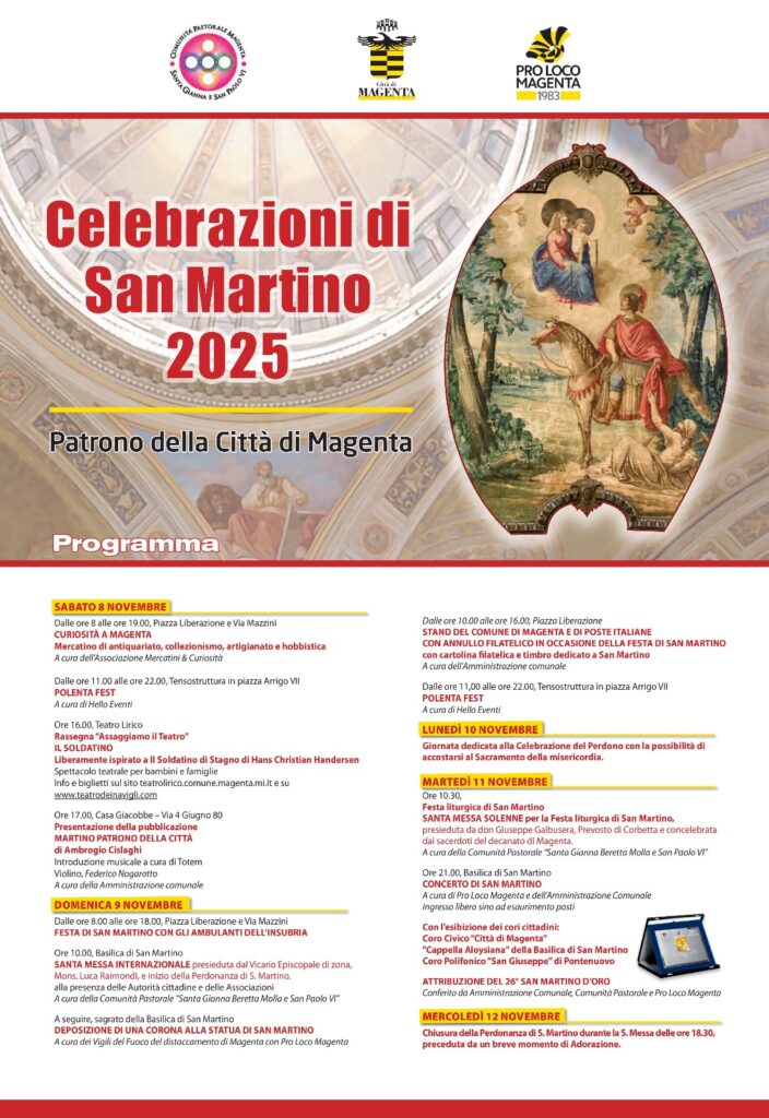San Martino, Santo Patrono di Magenta: il programma delle celebrazioni