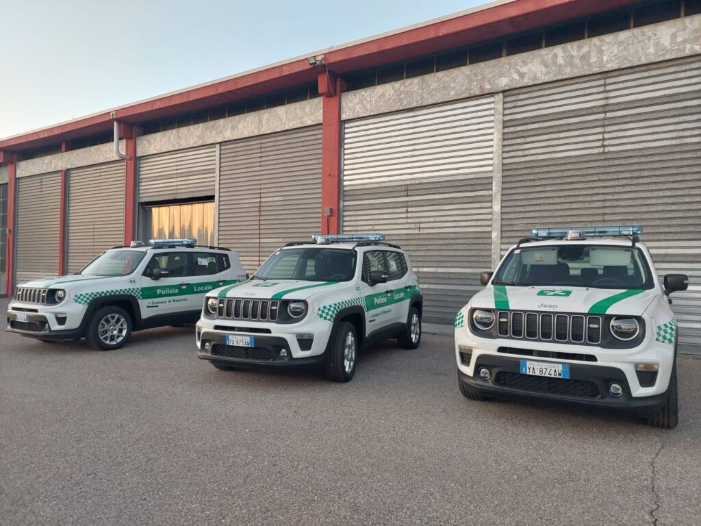 Tre nuove Jeep Renegade per la Polizia Locale di Magenta