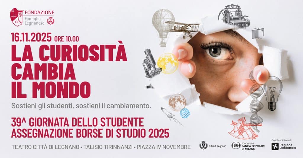 Legnano, la 39 esima giornata dello Studente. “La curiosità cambia il mondo”.