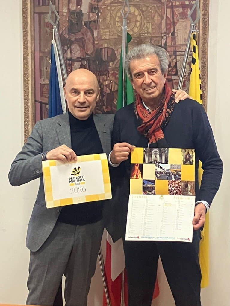 Presentato al Sindaco il Calendario Pro Loco Magenta 2026