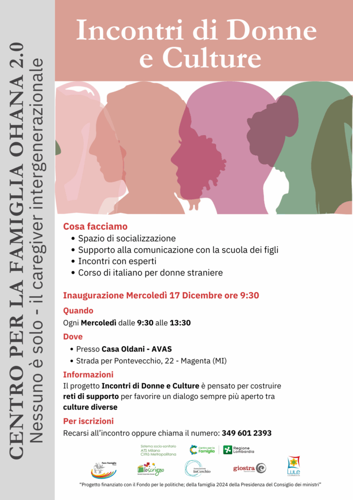 OHANA 2_Locandina INCONTRI DONNE E CULTURE SPOKE CASA OLDANI MAGENTA - L...