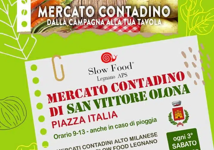 Il Mercato Contadino a San Vittore Olona sabato 20 dicembre