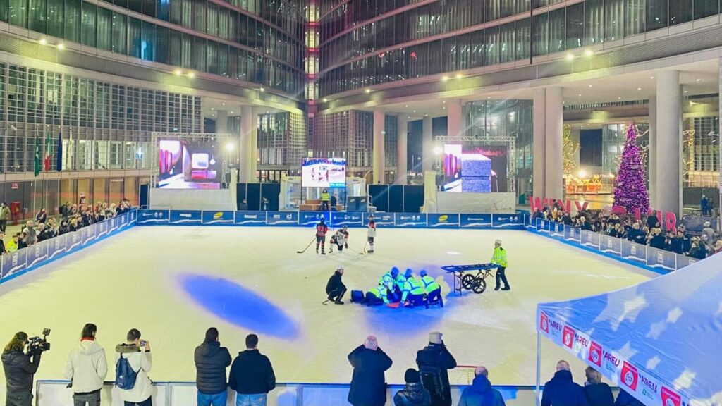 Olimpiadi: AREU  fa le prove generali. Simulato intervento di primo soccorso in gara