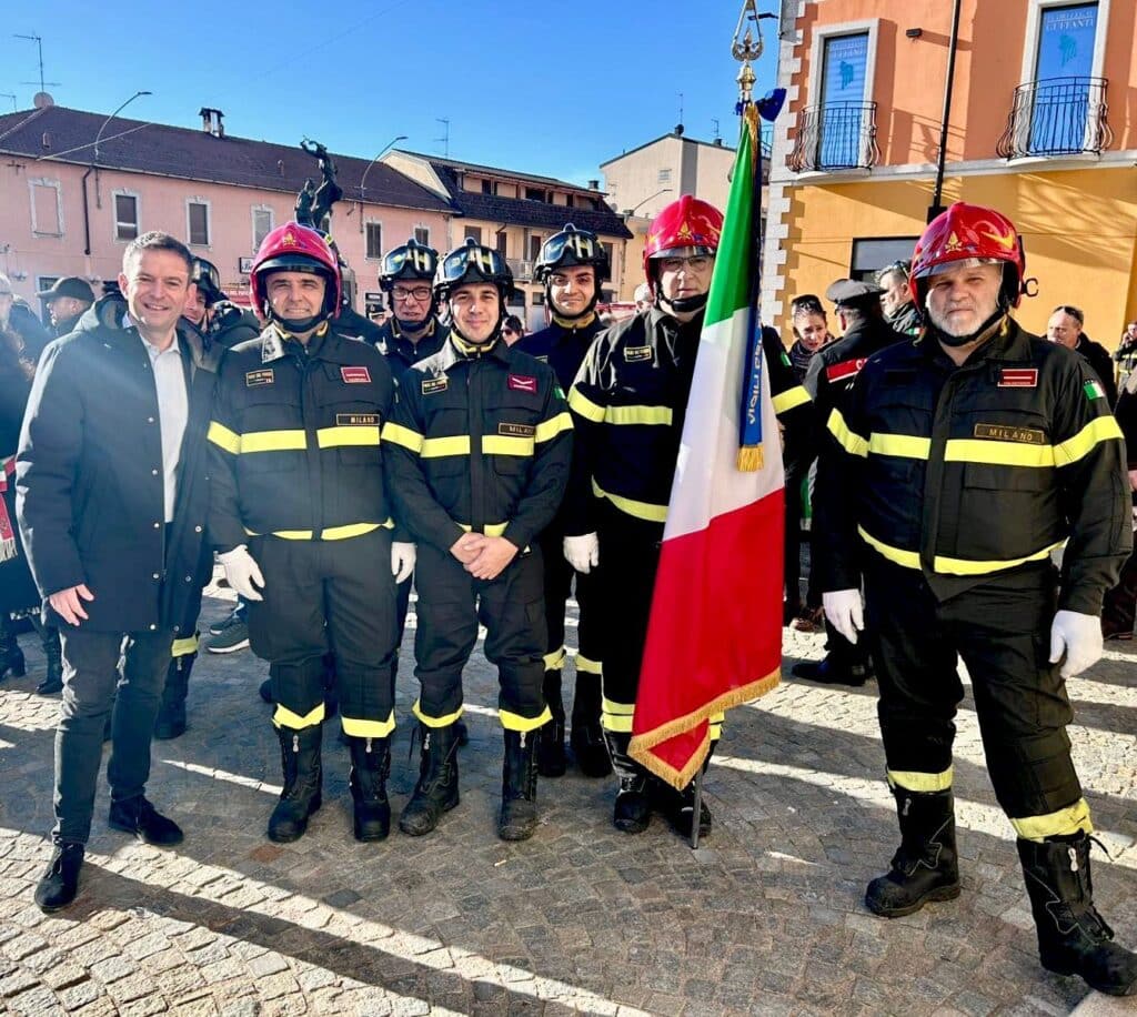 Vigili del Fuoco volontari di Inveruno, l’elogio di Fabrizio Cecchetti