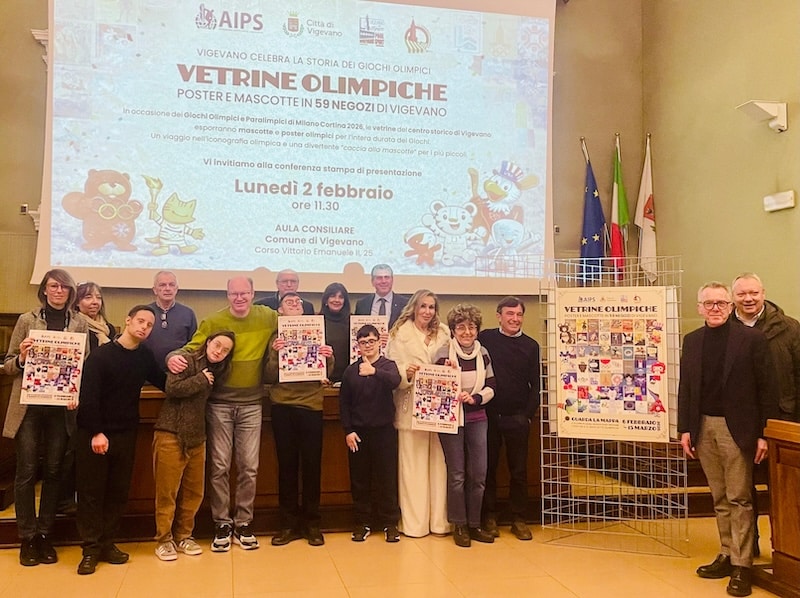 Vigevano presenta le ‘Vetrine Olimpiche’