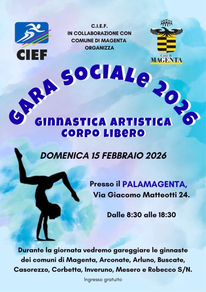 Al PalaMagenta un grande evento di ginnastica artistica
