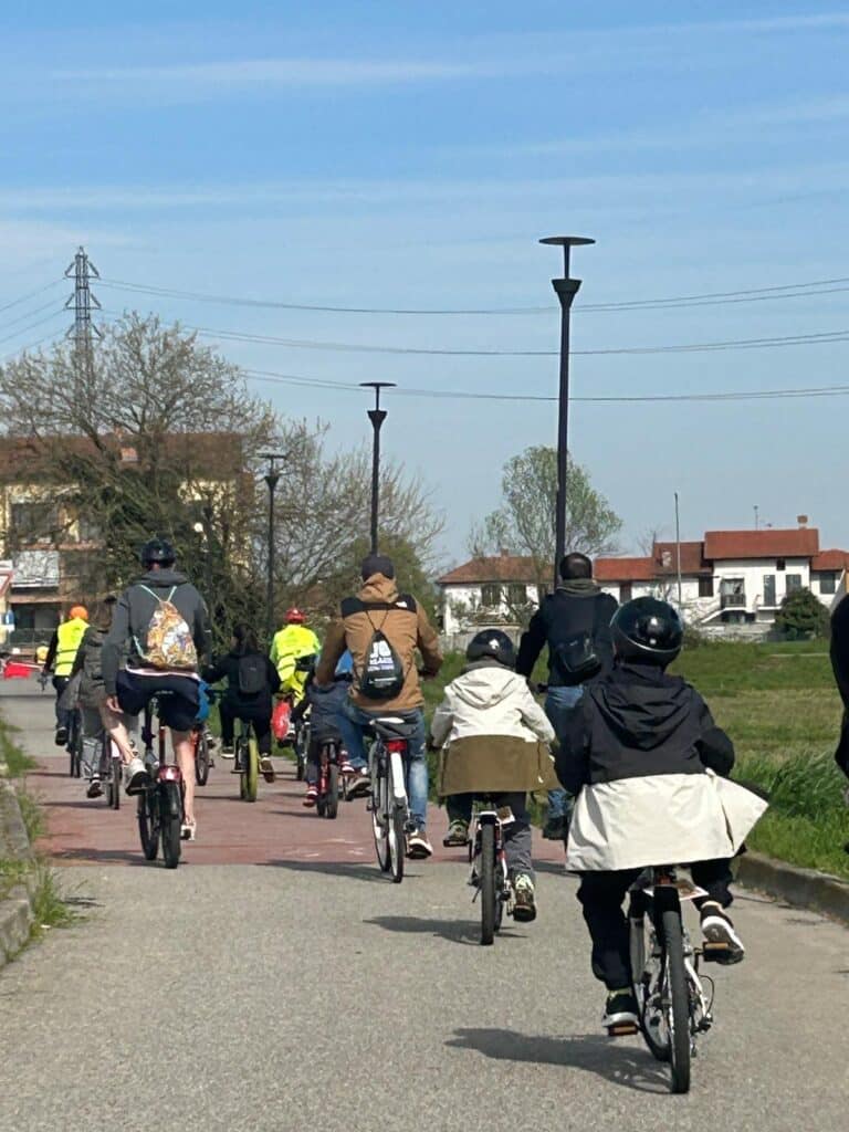 FIAB. “Tutti a scuola in bicicletta” e gita con i genitori al Museo Agricolo di Albairate