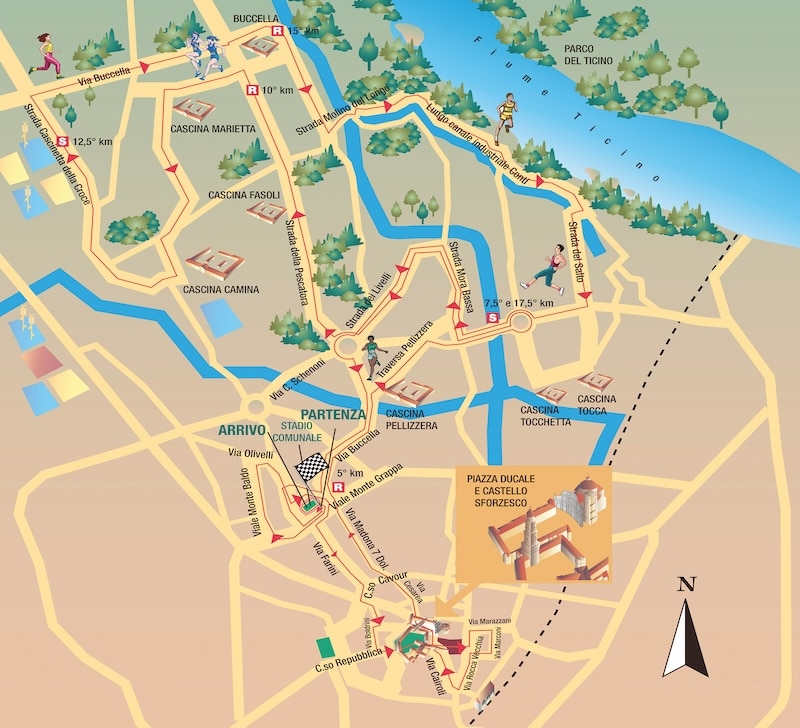 Vigevano. Ecco le vie interessate al passaggio della 19 esima Scarpadoro