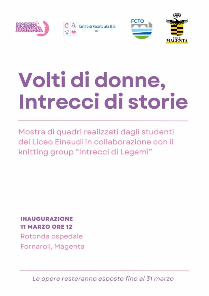 “Volti di donne, intrecci di storie”: arte, memoria e dialogo tra generazioni nella mostra degli studenti del Liceo Einaudi
