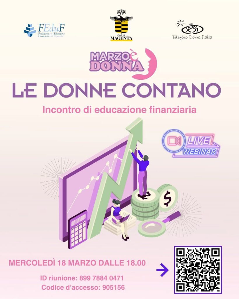 Magenta prosegue ‘Marzo è Donna’ con l’incontro on line ‘Le donne contano’