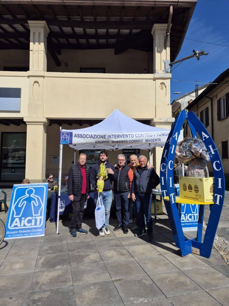 Magenta: due giorni con le uova pasquali di Aicit in piazza Liberazione