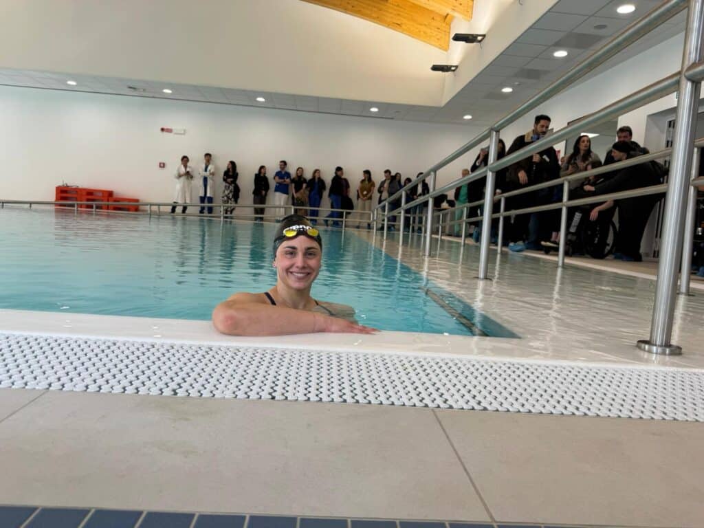 A Niguarda inaugurata la nuova piscina dell’Unità Spinale