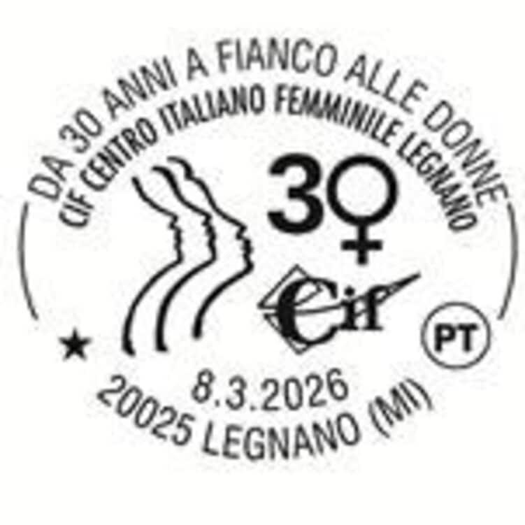 Poste Italiane: un annullo filatelico speciale dedicato al trentennale di fondazione del Centro Italiano Femminile di Legnano