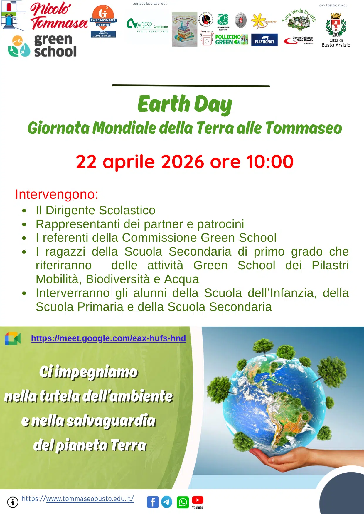 Giornata della Terra evento 22042026