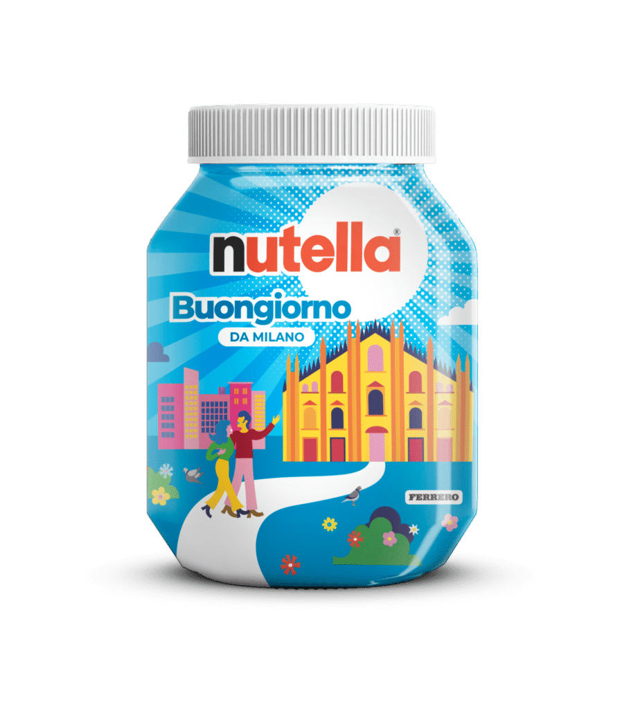 “Nutella Buongiorno” dedica un vasetto a Milano: la città tra le protagoniste della limited edition 2026