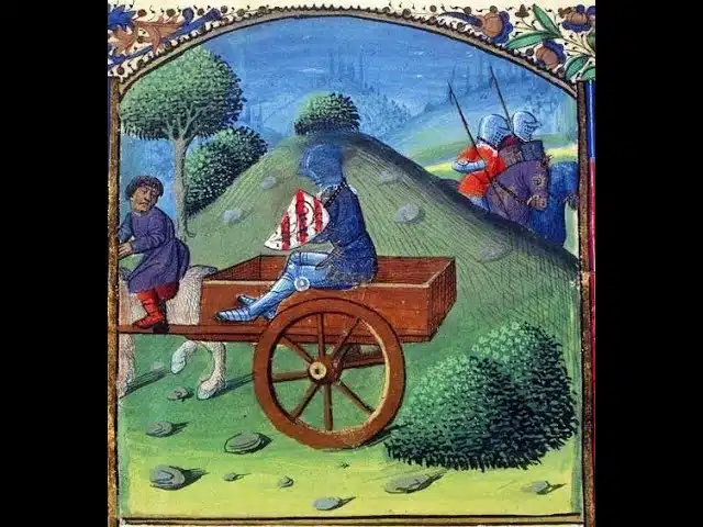 Lancillotto sulla carretta