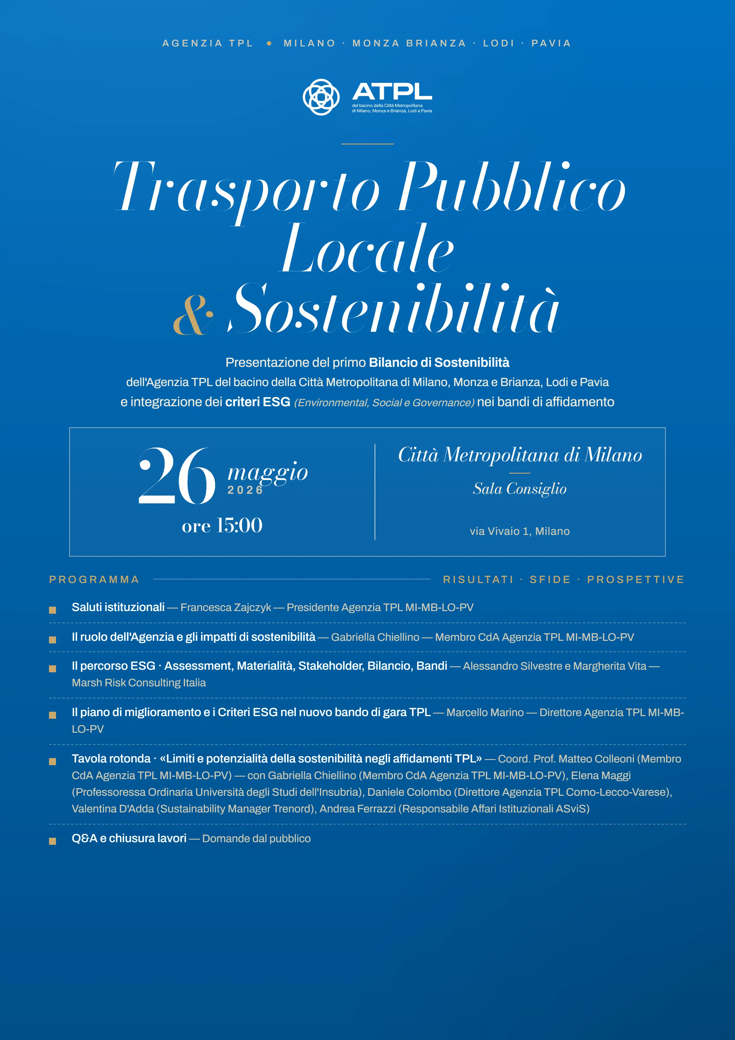 Locandina 26 maggio