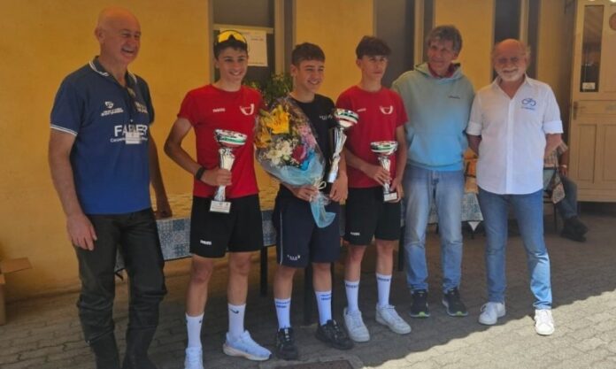 07.6.26 - PODIO PRIMI 3 CLASSIFICATI - 75 NOVARA-ORTA