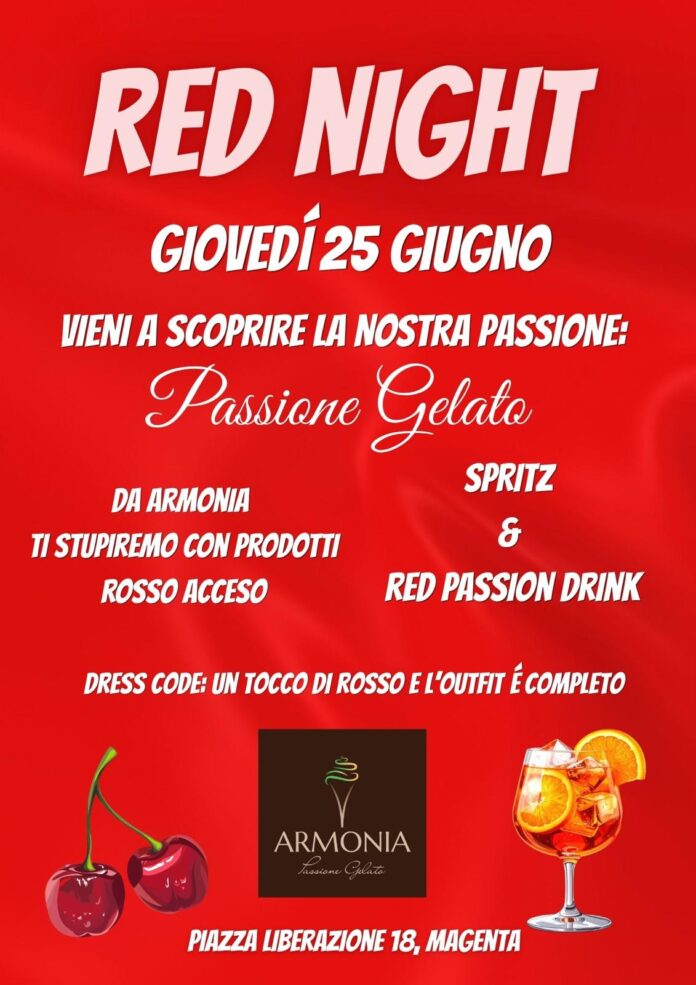 RED NIGHT 25 giugno 26