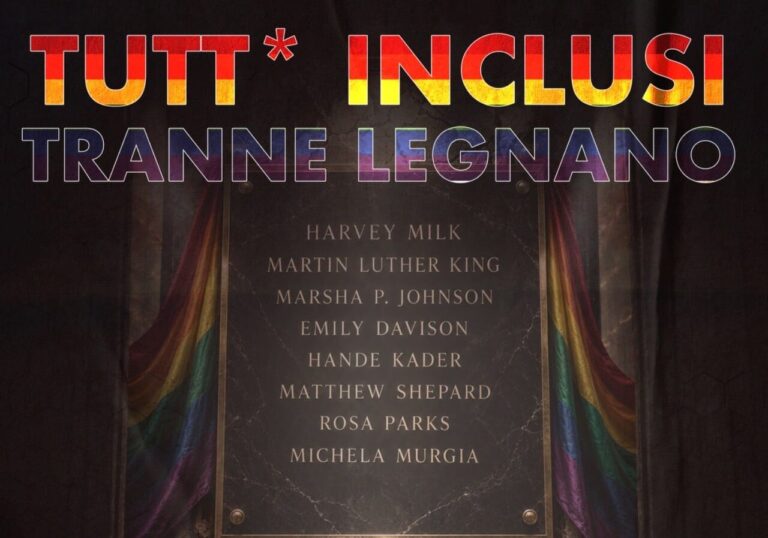Avalon Lealtà Azione dopo il Pride: “Tutt* inclusi….tranne Legnano”