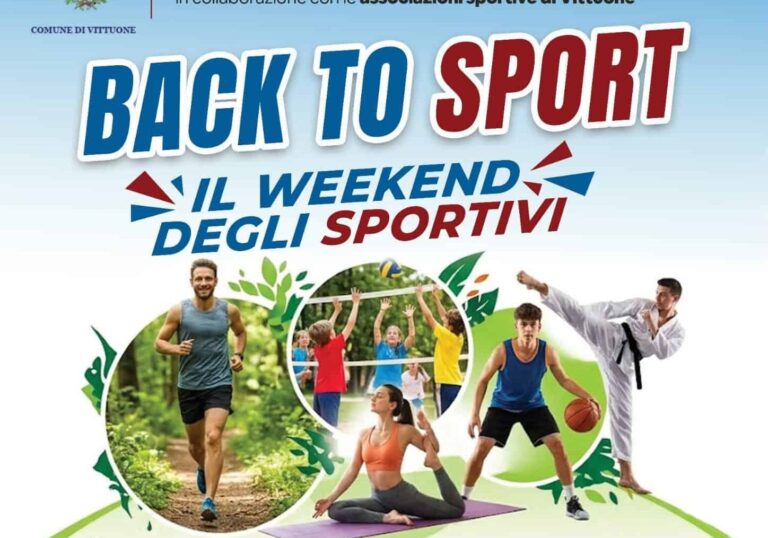 Vittuone riparte all’insegna del movimento e della comunità